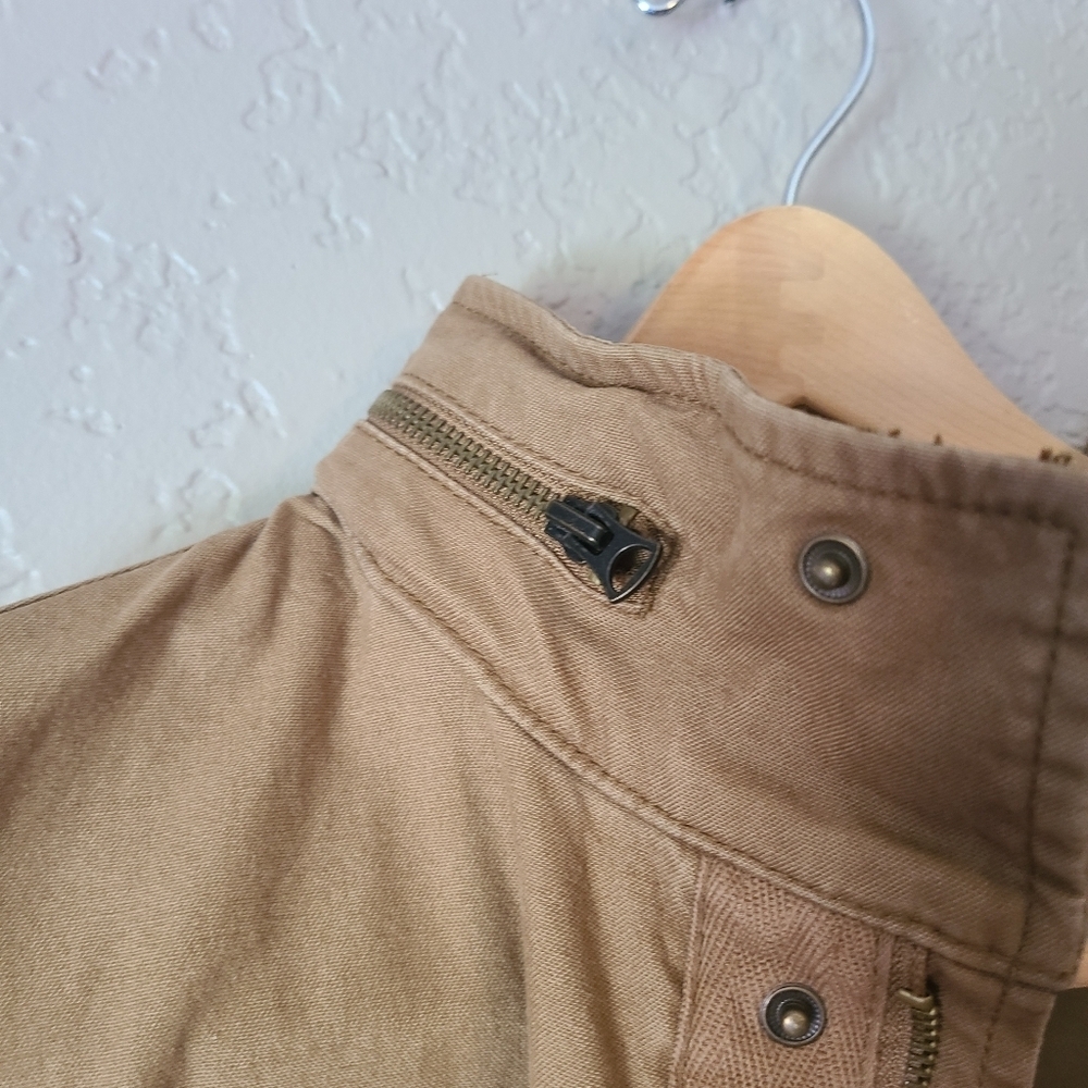 Men's Tan Jacket - Picture 6 of 7